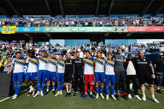 IFK Göteborgs bänk och ledare