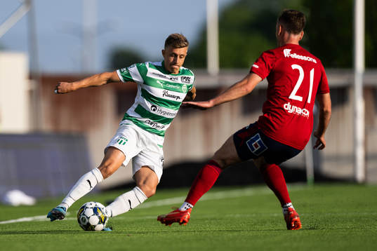 Västerås SKs Simon Gefvert och Östers Runar Thor