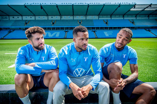 Malmö FFs vänsterfotad spelare Moustafa Zeidan, Martin