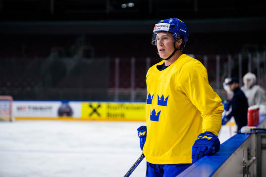 Dennis Rasmussen of Sweden at a practice session