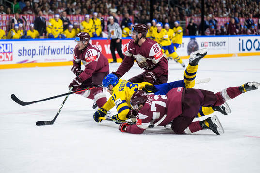 Rudolfs Balcers, Uvis Janis Balinskis and Janis Jaks of