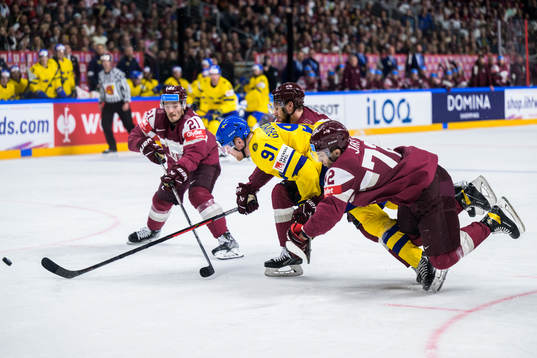 Rudolfs Balcers, Uvis Janis Balinskis and Janis Jaks of