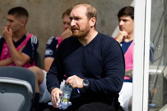 Gefles tränare Mikael Bengtsson