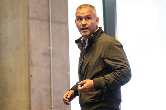 AIKs VD och klubbdirektör Manuel Lindberg