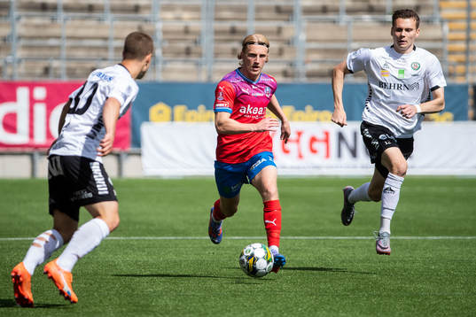 Helsingborgs Victor Blixt och Örebros Jake Larsson