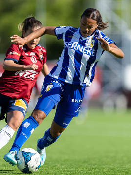 Örgrytes Frida Bremer och IFK Göteborgs Ashley Hellström