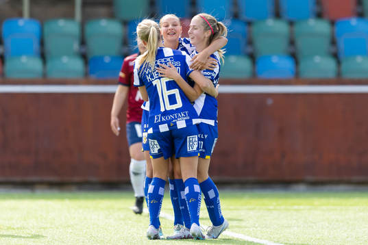 IFK Göteborgs Isabella Svanström jublar
