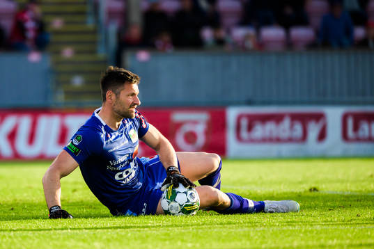 Varbergs målvakt Stojan Lukic