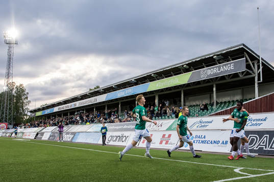 Brages spelarna jublar efter 2-1