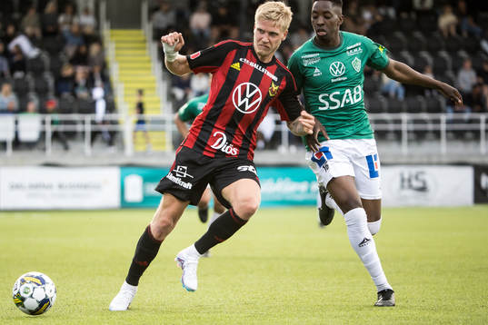 Östersunds Jakob Hedenquist och Brages Samouil Izountouemoi