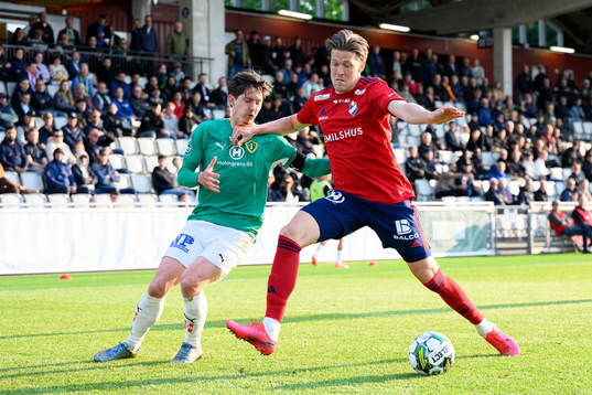 Jönköpings Södras Robin Book och Östers John Stenberg