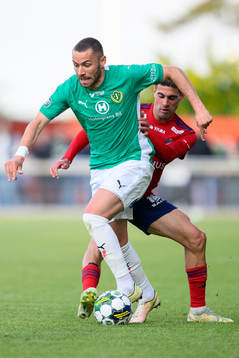 Jönköpings Södras Malkolm Moenza och Östers Ahmed Bonnah