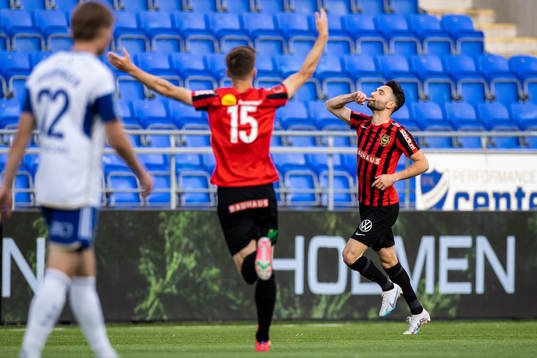 Brommapojkarnas Marijan Cosic jublar