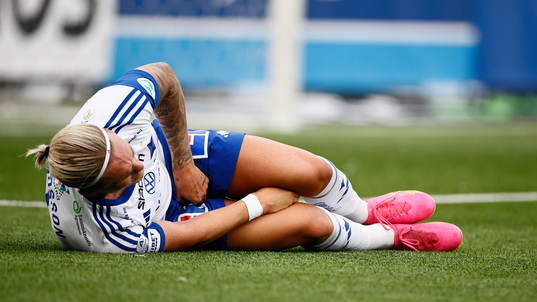 IFK Norrköpings Arnor Sigurdsson skadad