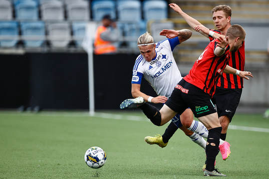IFK Norrköpings Arnor Sigurdsson , Brommapojkarnas Ludvig