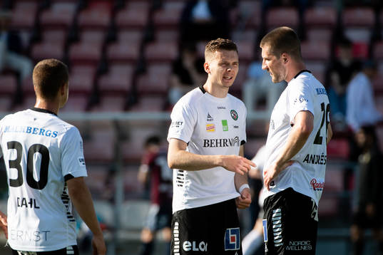 Örebros Samuel Dahl, Jake Larsson och Axel Oskar Andrésson