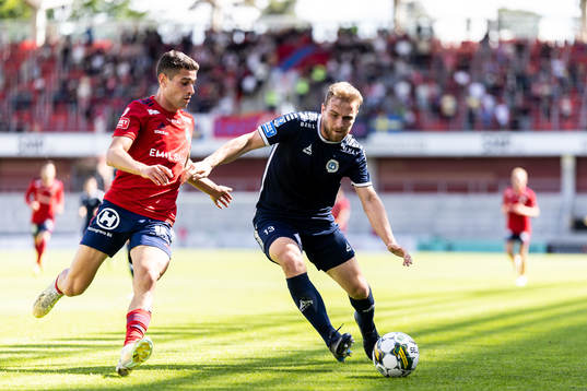 Östers Ahmed Bonnah och Utsiktens Erik Gunnarsson