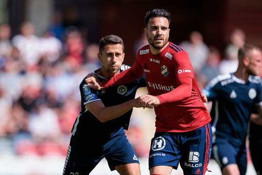 Utsiktens Predrag Randelovic och Östers Dzenis Kozica