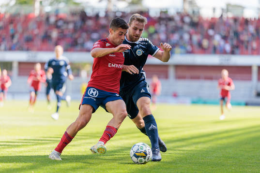 Östers Ahmed Bonnah och Utsiktens Erik Gunnarsson