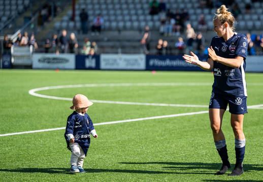FC Rosengårds Jessica Wik jublar