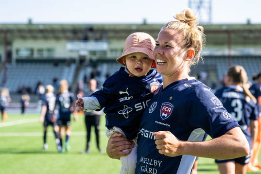 FC Rosengårds Jessica Wik jublar