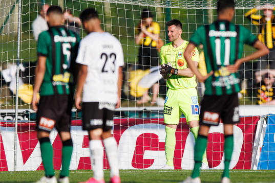 Varbergs målvakt Stojan Lukic