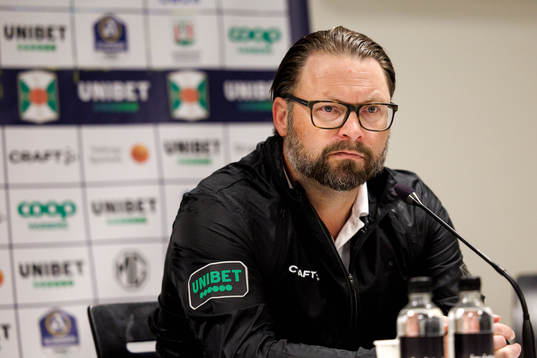 Varbergs huvudtränare Joakim Persson