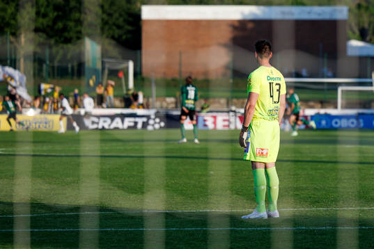 Varbergs målvakt Stojan Lukic