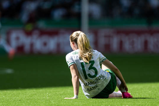 Hammarbys Matilda Vinberg har ont