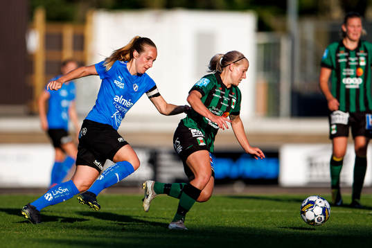 Halmstads Matilda Johansson och Varbergs Sofia Eliasson