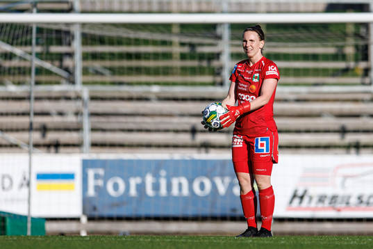 Varbergs målvakt Jasmine Strandberg