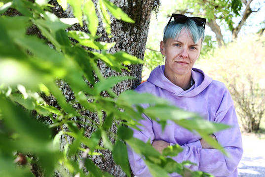 Nilla Fischer poserar för ett porträtt