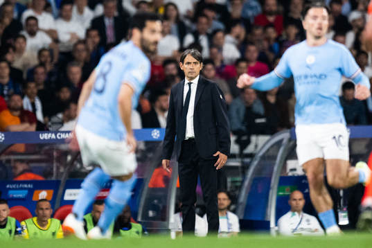 Head coach Simone Inzaghi of Inter