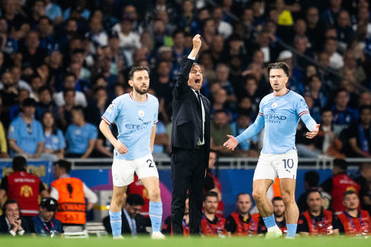 Head coach Simone Inzaghi of Inter reacts