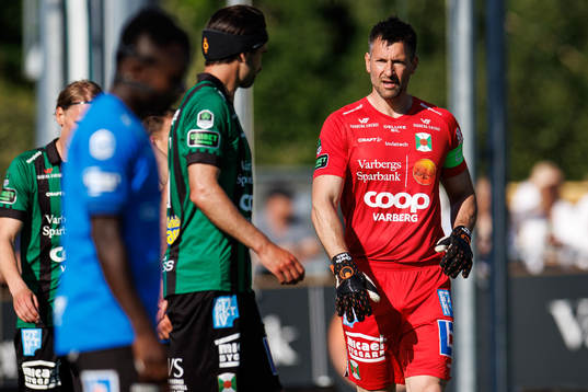 Varbergs målvakt Stojan Lukic