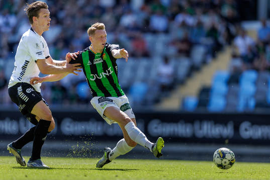 Örebros Daniel Björnquist och GAISs Julius Lindberg