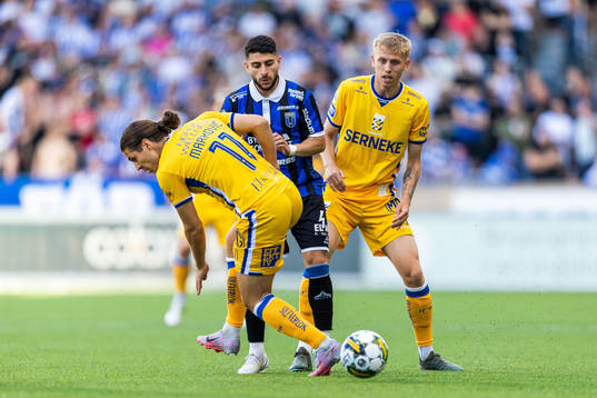 IFK Göteborgs Eman Markovic och Elias Hagen
