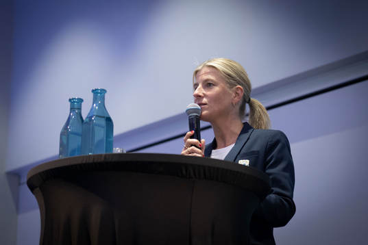 IFK Göteborgs hållbarhetschef Elisabeth Anderton svarar på frågor