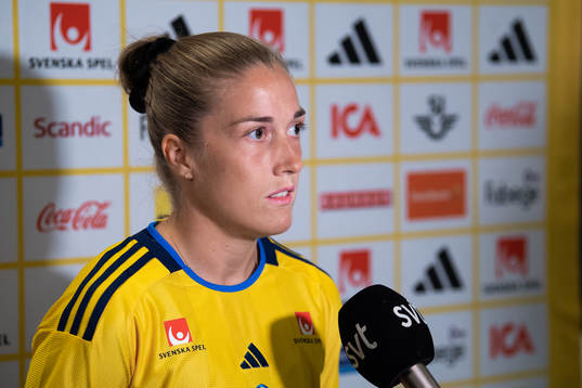  Filippa Angeldahl of the Swedish women's national football team