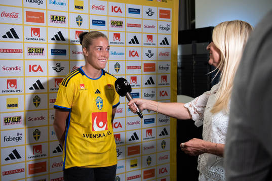  Filippa Angeldahl of the Swedish women's national football team