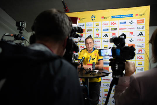 Filippa Angeldahl of the Swedish women's national football team