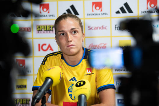 Filippa Angeldahl of the Swedish women's national football team