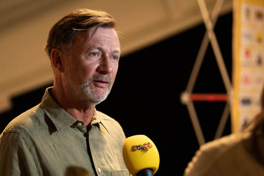 Peter Gerhardsson, head coach of the Swedish women's national football team