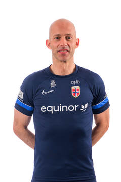Goalkeeper coach Jonas Kolstad of the norwegian under-21 national football team poses for a portrait
