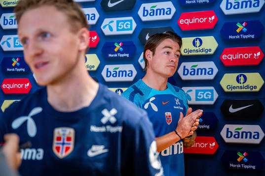 Mats Møller Dæhli and Patrick Berg of the Norwegian
