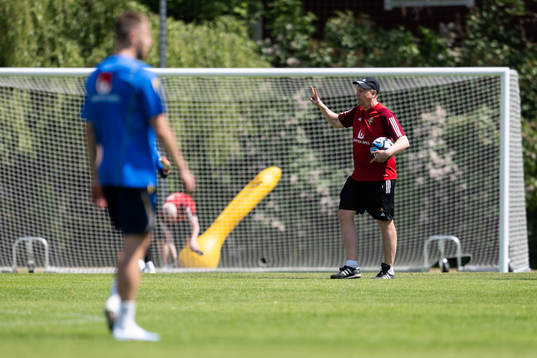 Peter Wettergren, assistant coach of the Swedish national football team