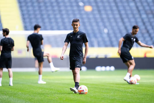 Elijah Just of New Zealand's national football team