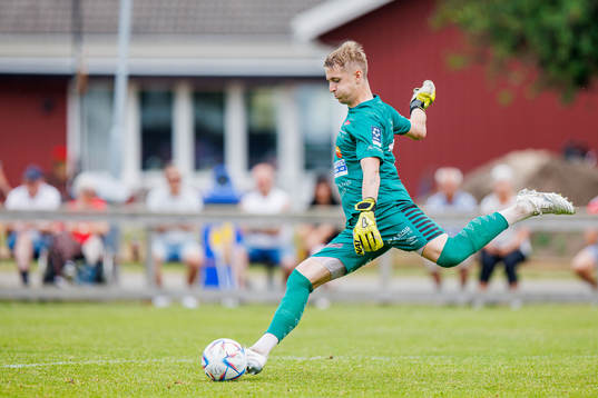 Tvååkers målvakt Tim Svensson Lillvik