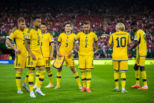 Dejan Kulusevski, Martin Olsson, Albin Ekdal, Victor