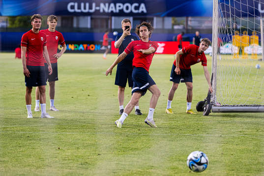 Markus Solbakken of the Norwegian under-21 national